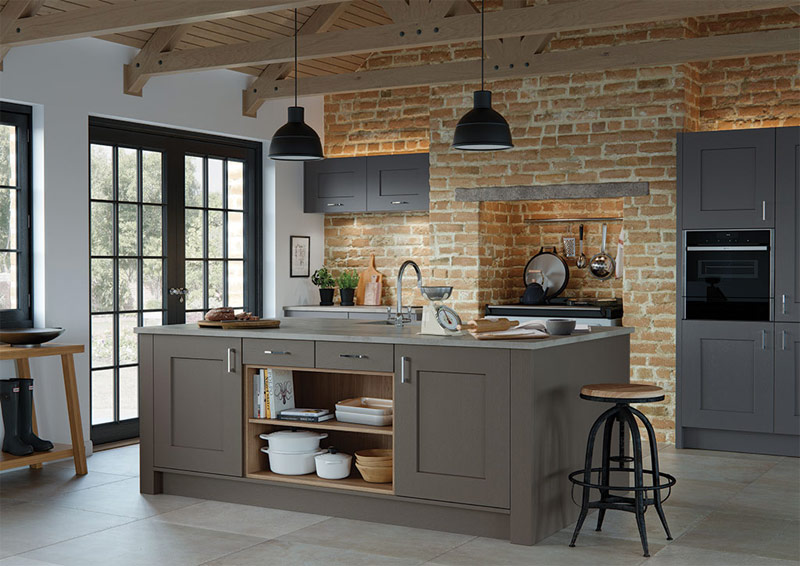 Modern classic kitchens designed and made in Co Tyrone, Northern Ireland.